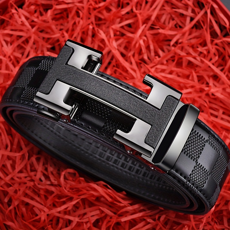 

Ceinture d' Élégante Hommes - Ajustable, Boucle , Accessoire de Polyvalent, Cadeau Lui