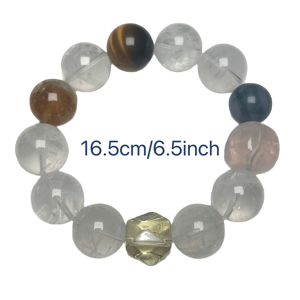 Yellow Tiger Eye Multi-Gemstone Bracelet, Original Design