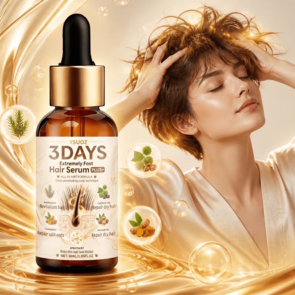 Fast Hair Builder with Turmeric & Rosemary for Strengthening