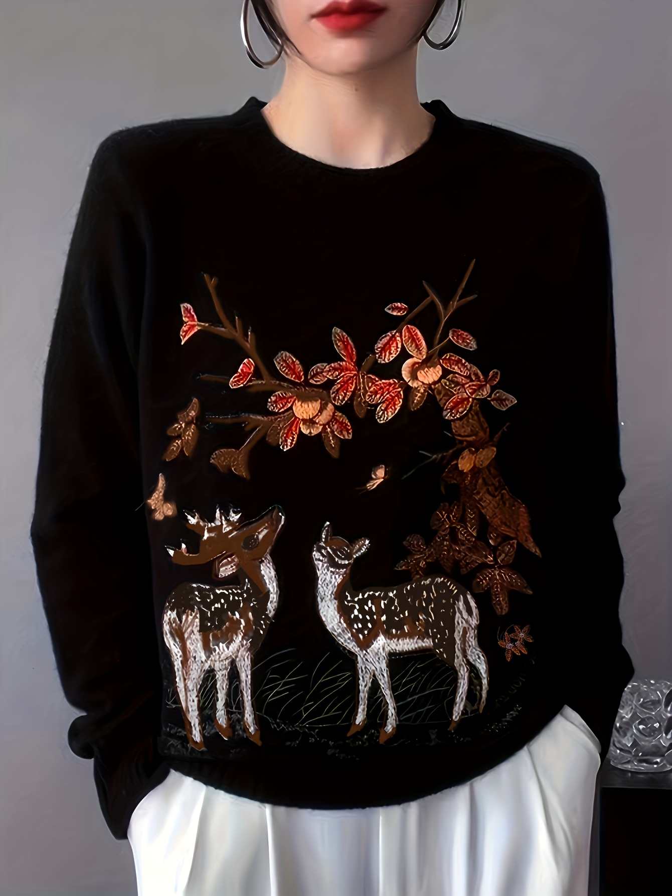 angora sweater sold on Temu United States
