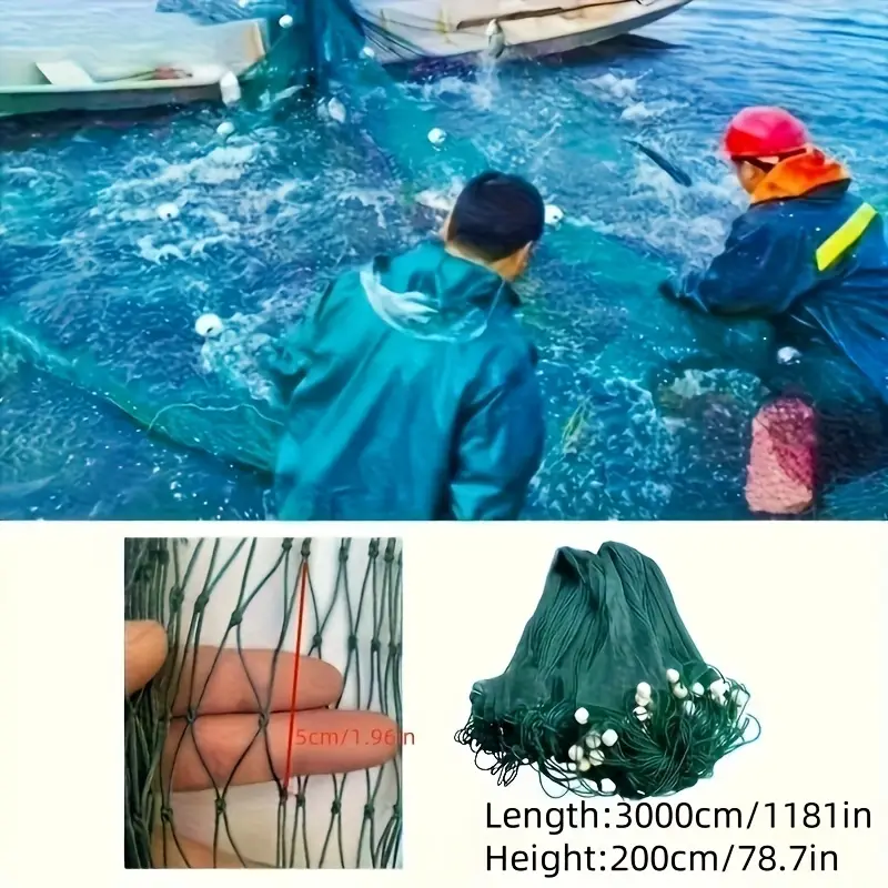 dramatic fishing net dragging Drag Fish Trawl Trap Net Professional Seine Net Maximizes Catch for River Blocking Minnow 30 meter drag net fishing