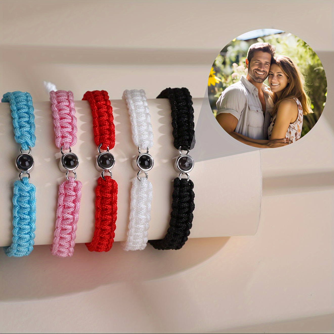 TGBYHN Coppia Bracciale Regalo di San Valentino Per Fidanzato Fidanzata Marito Moglie Amante Braccialetti Compleanno Anniversario di matrimonio Regali di Natale