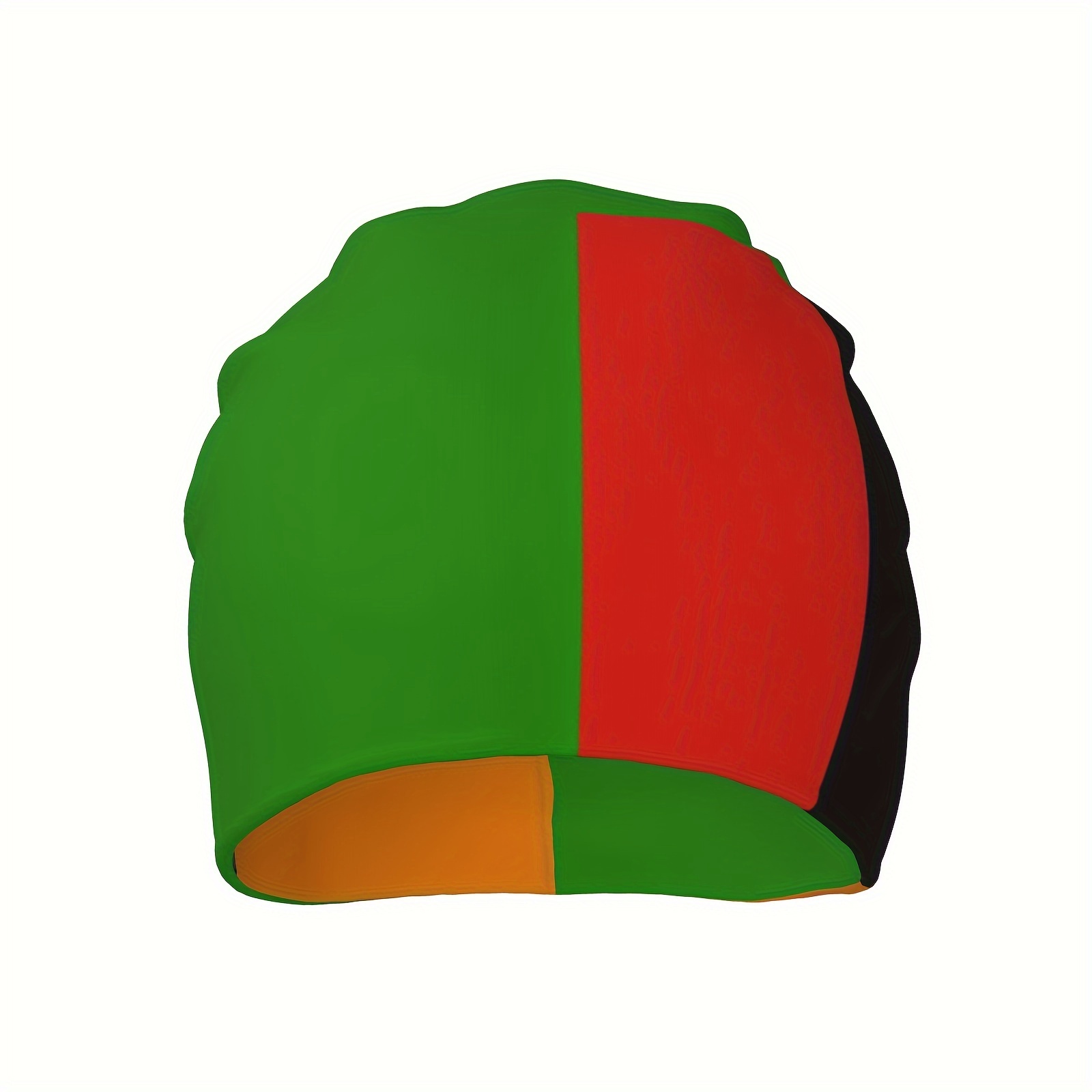 Zambia National Flag Pattern Beanie Hat, Soft Thin Style Summer Bonnet ...