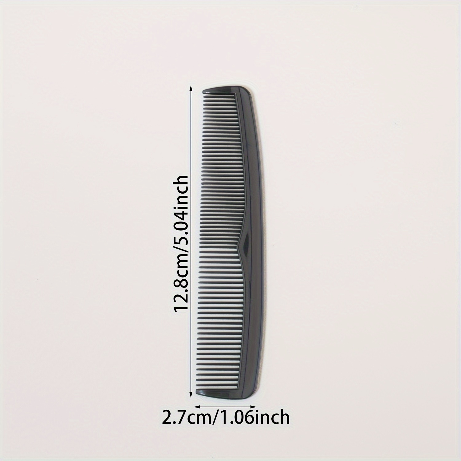50pcs ABS Handle Pocket Hair Combs for All Hair Types