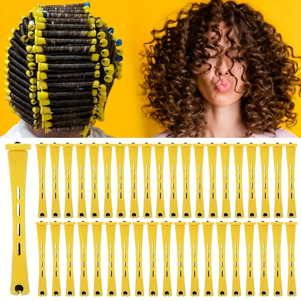 

20pcs/40pcs Professional Curling Hairdressing Tool Set Curling Hairdressing Curler Set With Rubber Bands Curler Set Christmas Halloween Gift