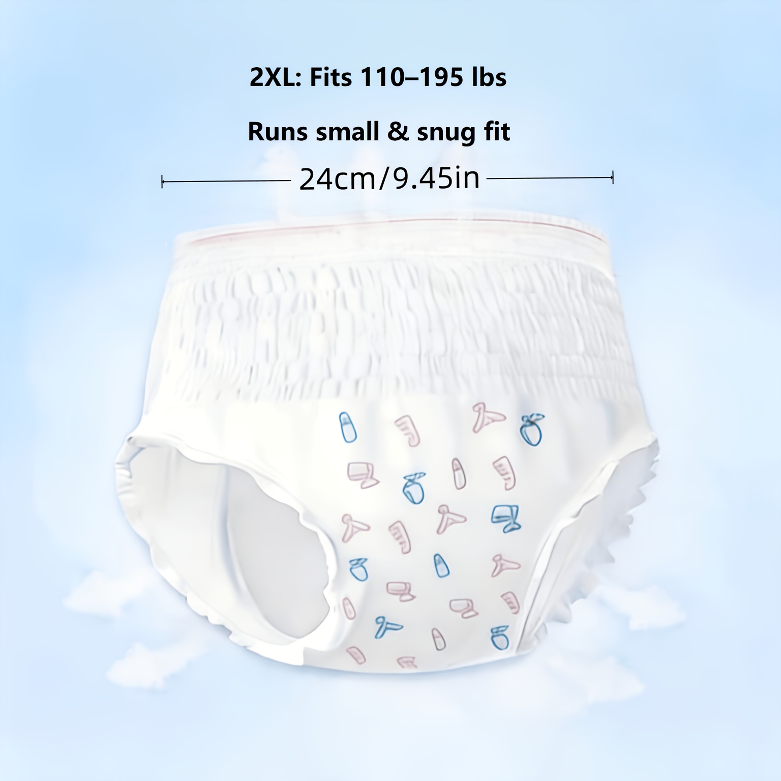 Image of 20-pack Women's Disposable Sleep Pants, Breathable And Soft, Snug-fitting, Equipped With 360° High-stretch Waistband, Skin And Unscented