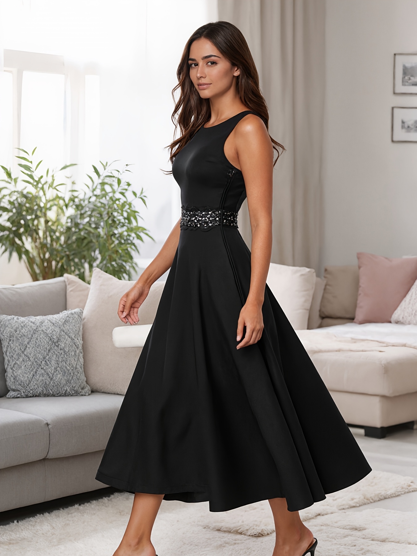 chinese dress ladies A-Line Cocktail Dresses Party Dress Homecoming Graduation Knee Length Sleeveless Strapless Stretch Fabric with Sleek Champagne main image 0