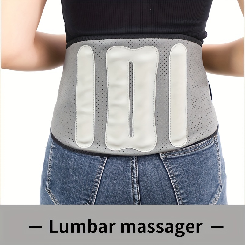 Wireless Rechargeable Massage Belt With Pulse Vibration And - Temu