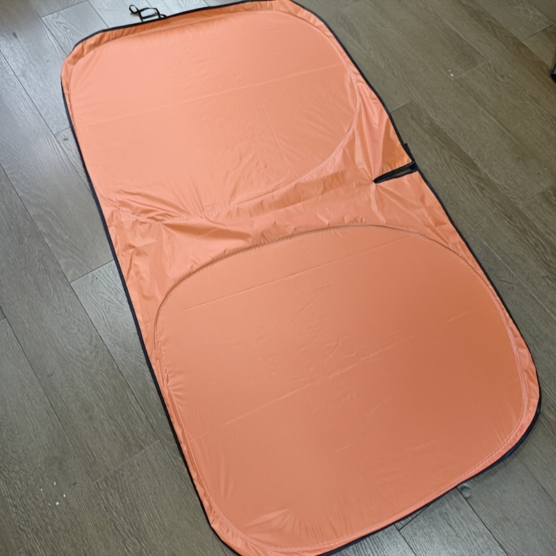 TEMU Nuovo parasole portatile isolato, parasole singolo per auto, titanio , parasole ispessito progettato per parabrezza auto, blocca efficacemente