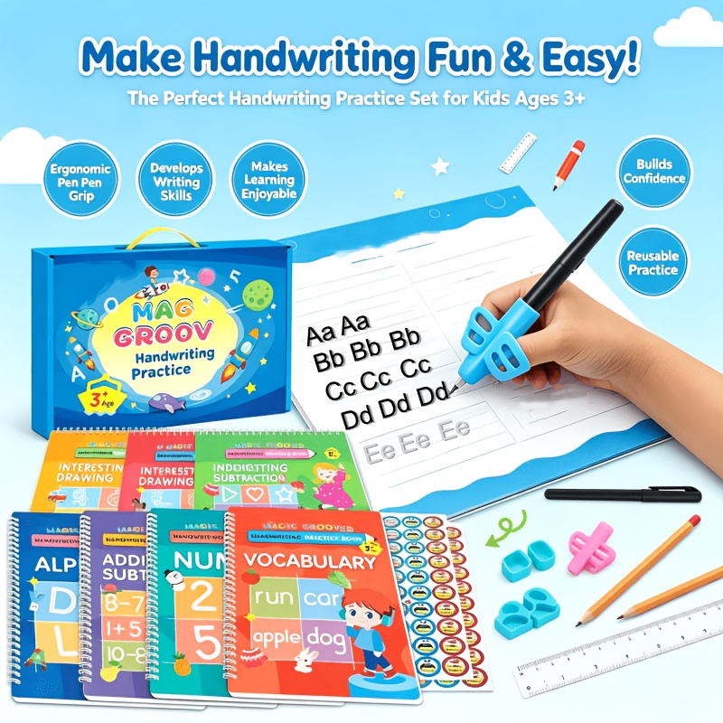 reusable handwriting book sold on Temu United States