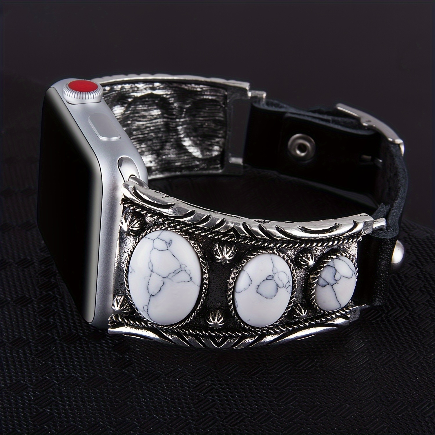 Formal Bands Compatible with Watch Band 38mm 40mm 41mm 42mm 44mm 45mm  49mm iWatch Series SE/9/8/7/6/5/4/3/2 Ultra for Women Men, Western Jewelry