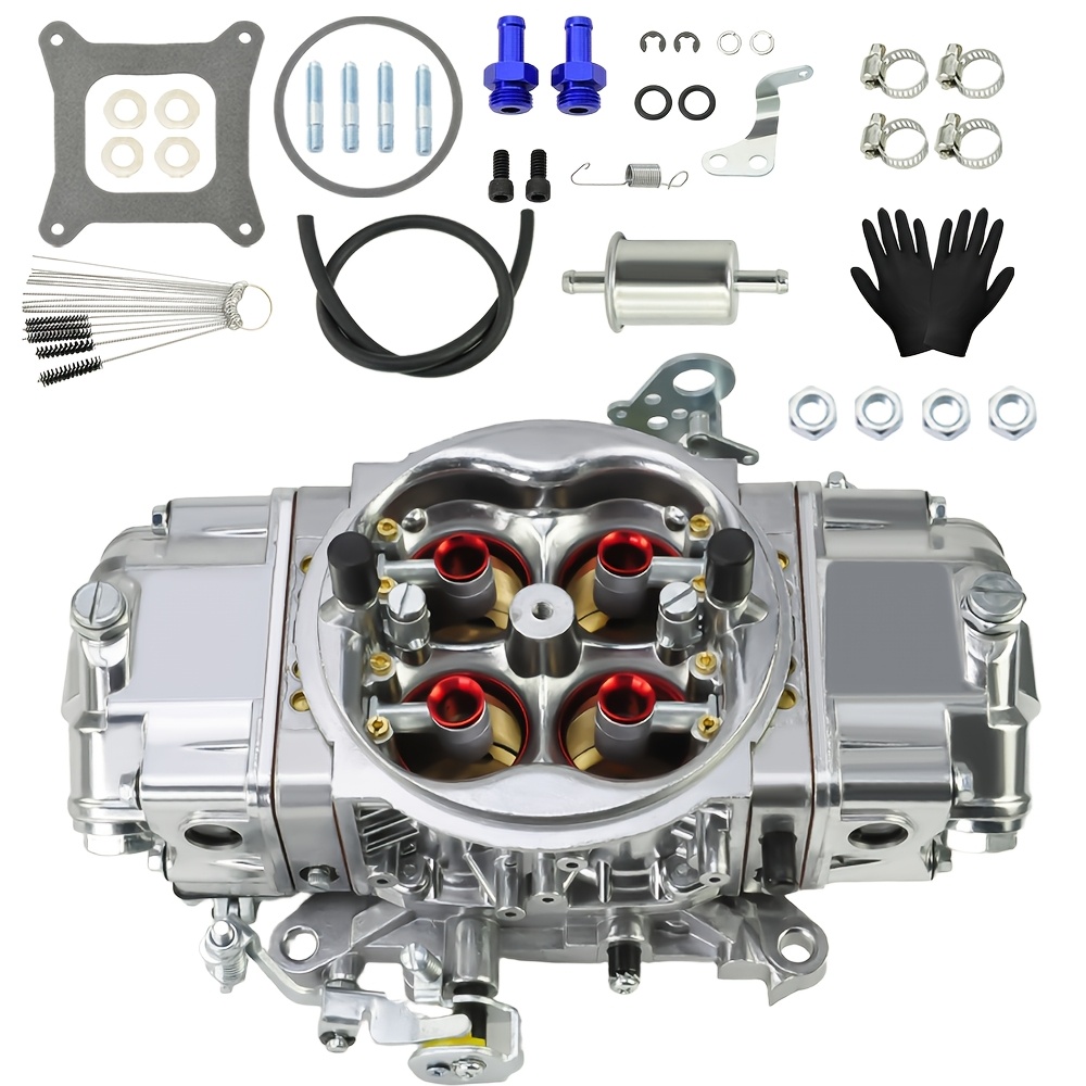 TEMU Carb Fuel For Quick Br-67199 650cfm Race Carburetor Replace Motocycle