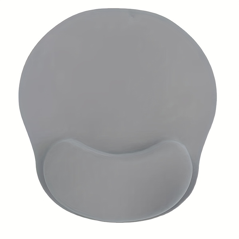 TEMU Tapis de souris rond de soutien pour le poignet avec mousse à mémoire de EVA pour bureau et usage domestique - Coussin de poignet confortable et