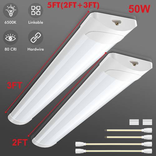 2pcs 50w 60w led strip light led tube 6500k cool white 60cm 90cm 50w combo 90cm 90cm 60w combo design