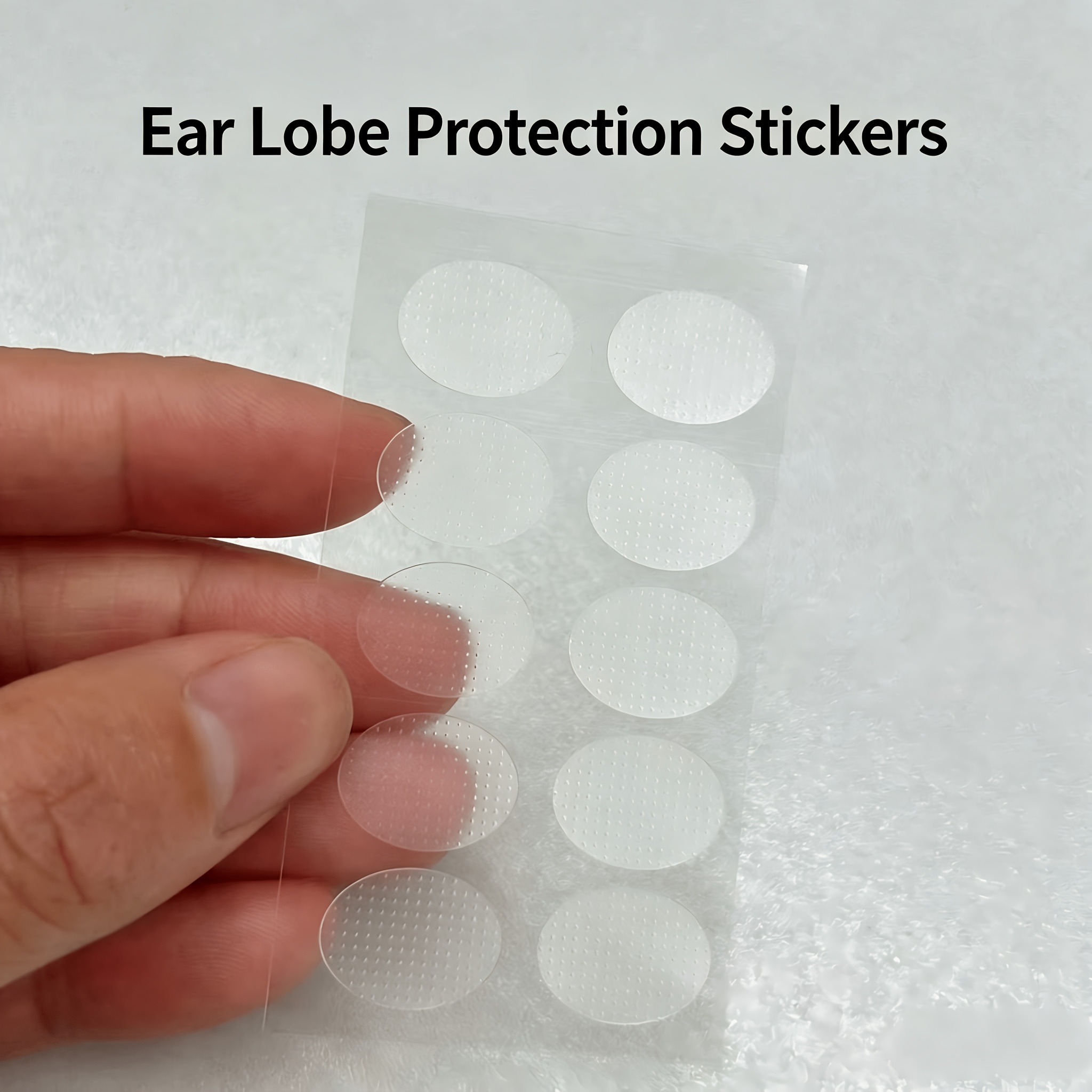 Invisible Transparent Earring Support Patch, Comfortable Adhesive