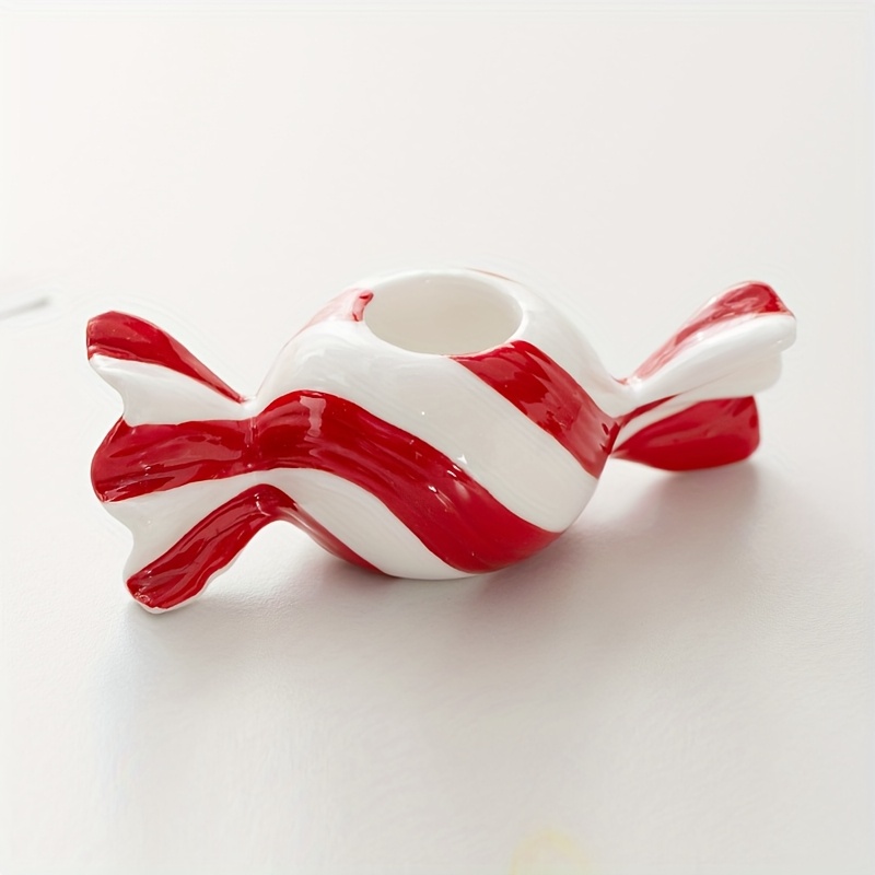 TEMU New Ins Atmosphere Party Decoration Ornaments Candlestick Candy Bow