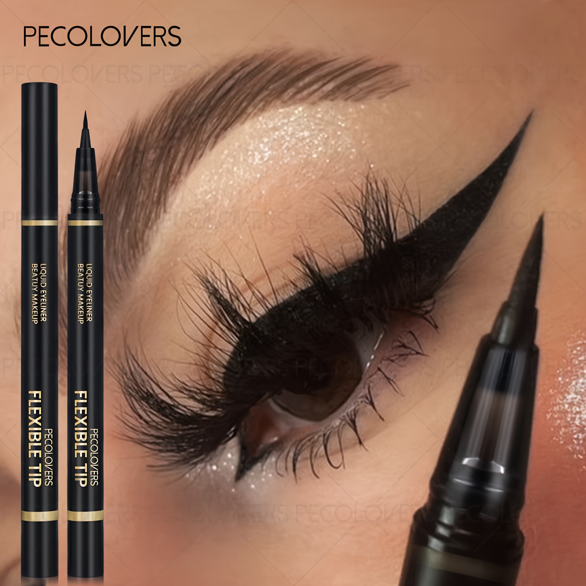 Liquid Eyeliner Pen, Quick-Dry Waterproof and Long-Lasting