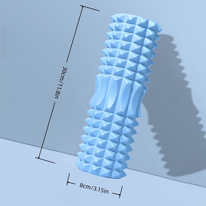 1 Foam Roller, 30cm In Length, Made Of Eva, Suitable For Exercising The Back And Enhancing Mobility. This Back Massage Roller Is Ideal For Pilates, Yoga, And Gym Training! Fitness Accessories