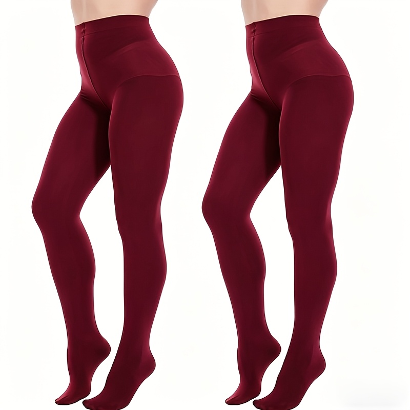 2-pack Women's Tights/leggings, 120d Footed Full-gusset Base Layer Pants