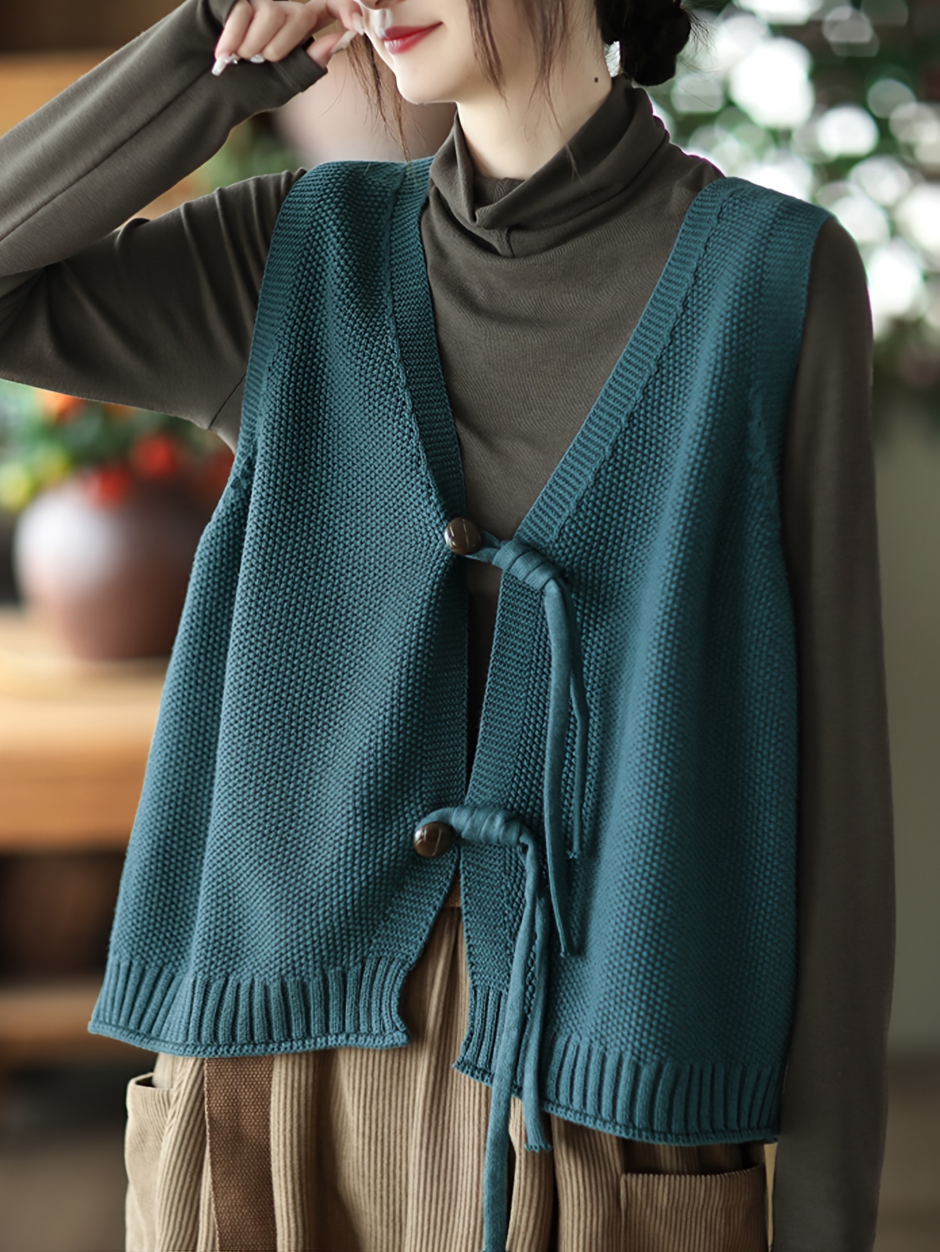 Chaleco Acolchado Chaleco Punto Mujer Shein Chalecos Acolchados