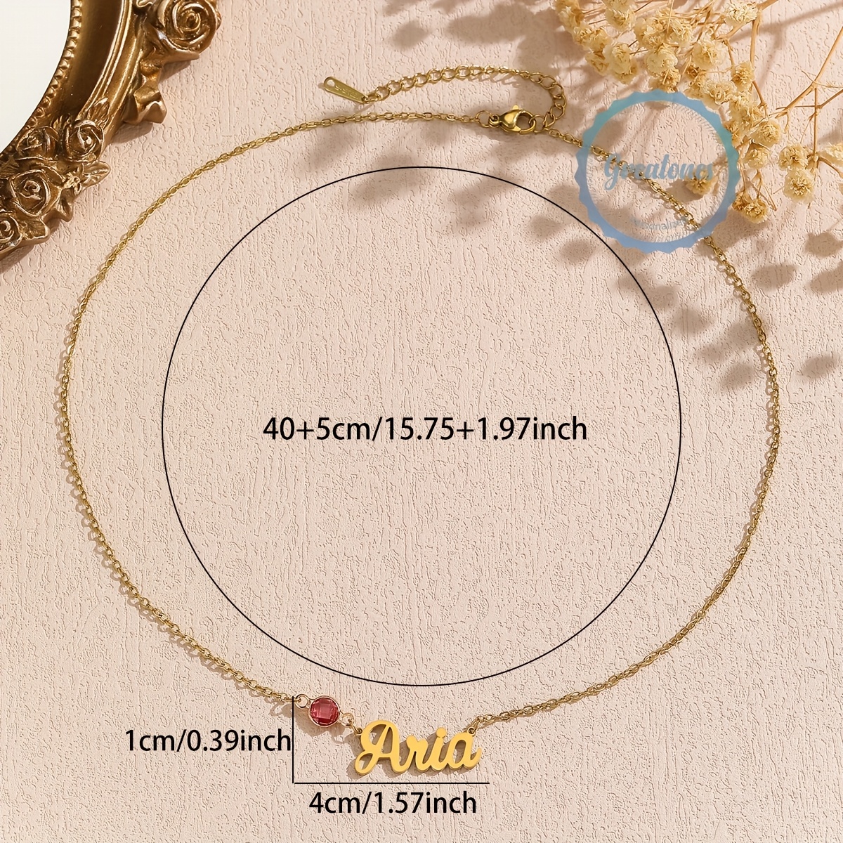 Custom Name Necklace, Minimalist Dainty Chain for Her