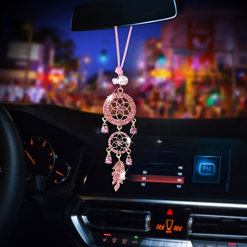 A Sparkling Dreamcatcher Car Pendant