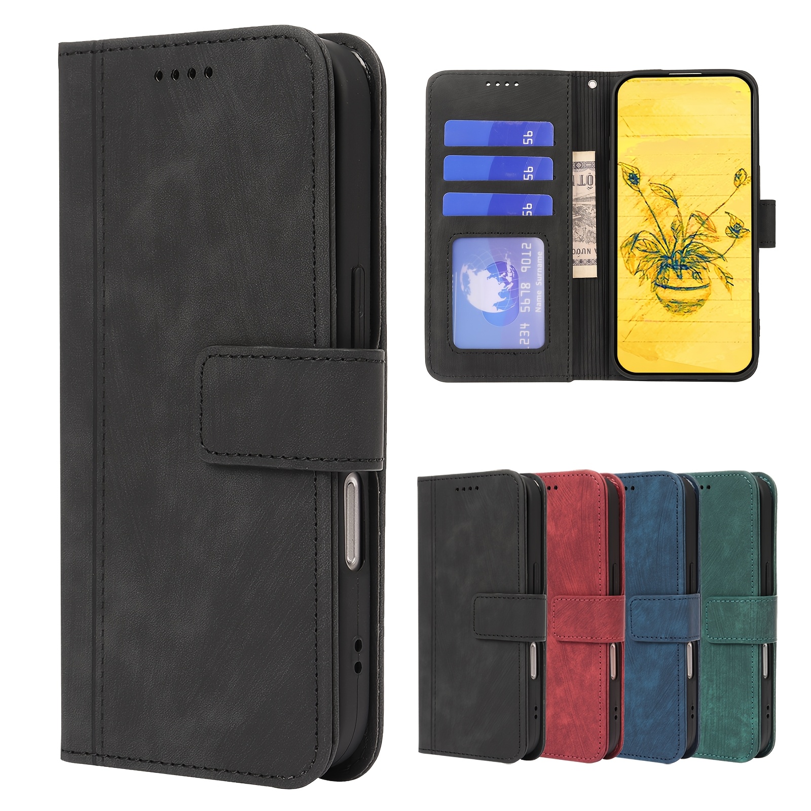 TEMU Phone Case: [for Moto Wallet Case]suitable For Moto G86 Power 5g/g86 Series Flip Phone Cases, Wallet-style Phone Cases With Card Slots, Meeting