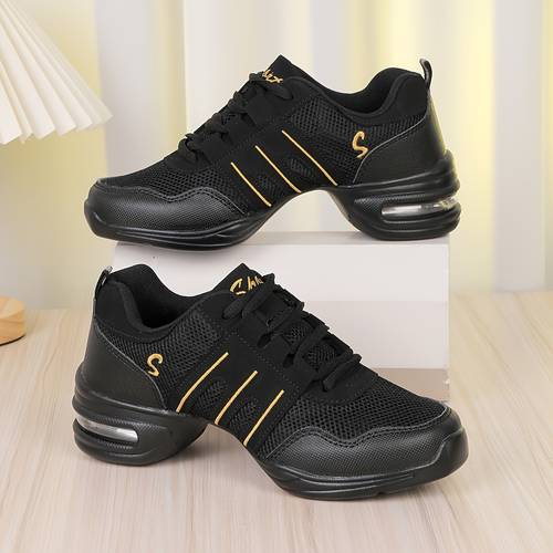 zapatillas de de mujer nuevas de /verano con de malla y tacón medio