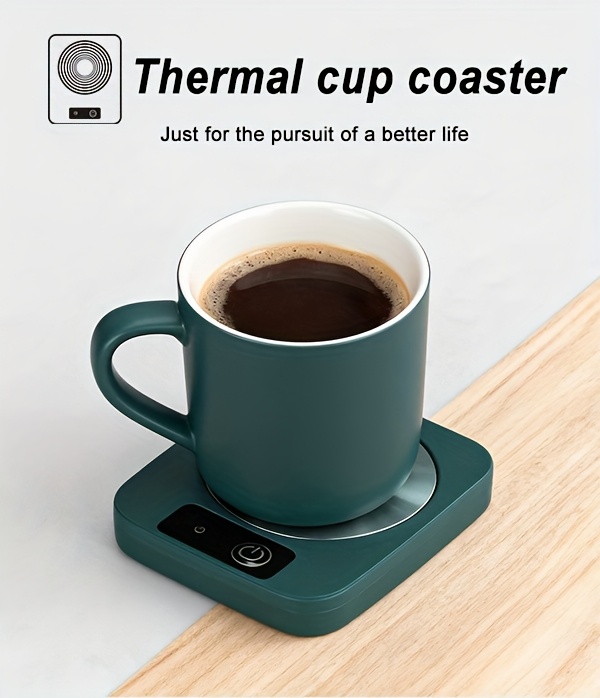 VINTORKY Chauffe-Tasse USB à Température Constante - Réchauffeur De Mug Portable Pour Café, Thé Et Lait