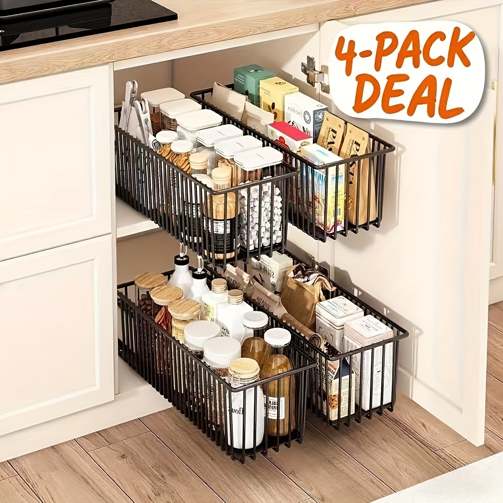 Under Cabinet Pull down Spice Rack: Maximize Kitchen Space