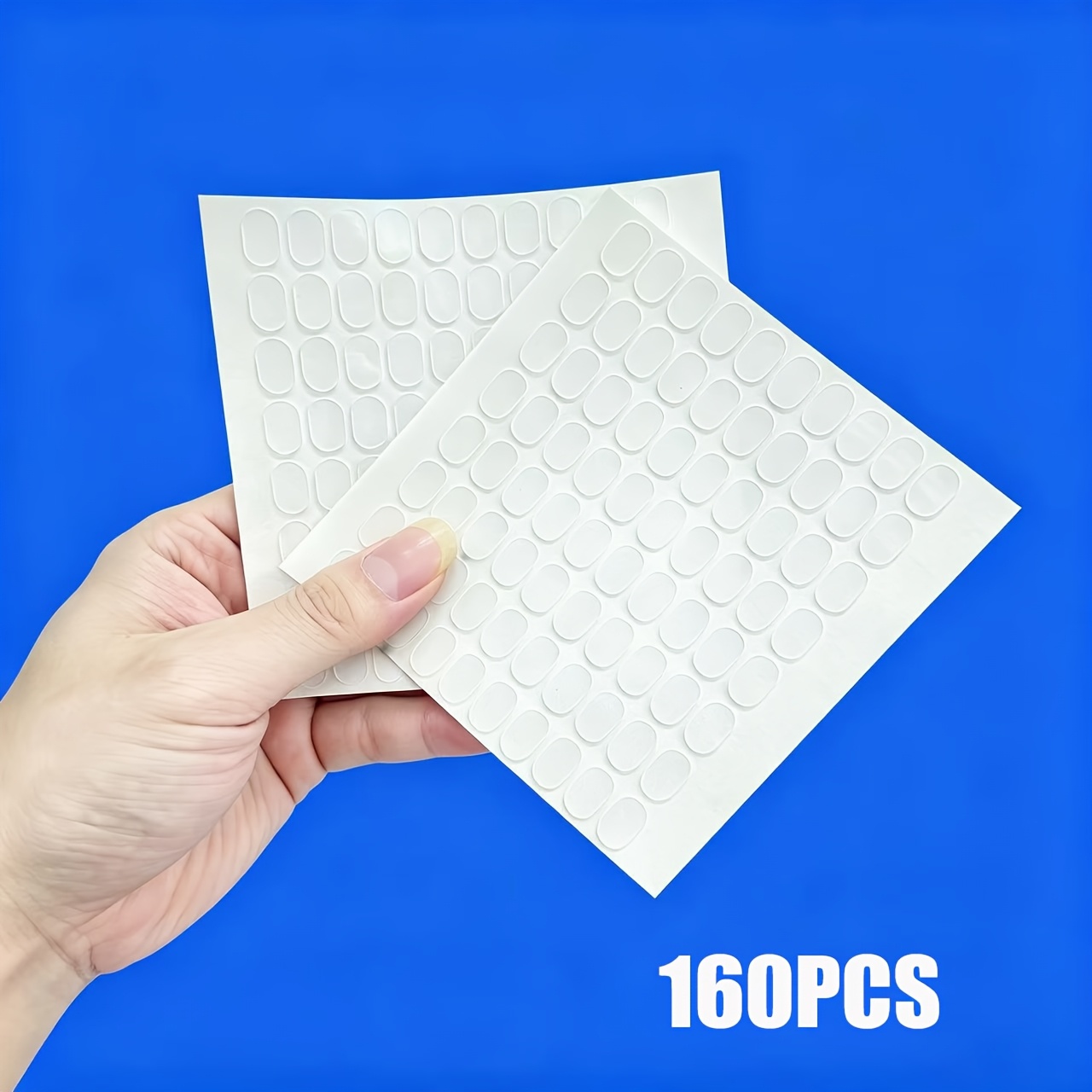 160/280pcs Removable Clear Double Sided Adhesive Dots, Sticky Mounting Putty For Posters, Balloons, Crafts And Party Decoration