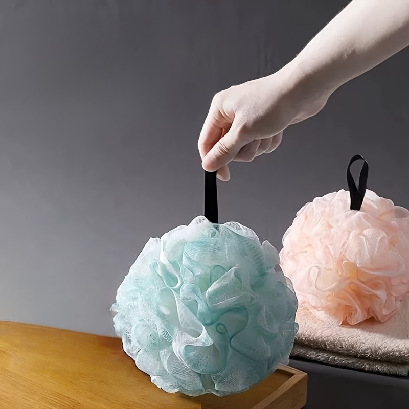 1/3pcs Gradient Bath Sponge Set with Dual-Use Foaming Loofah