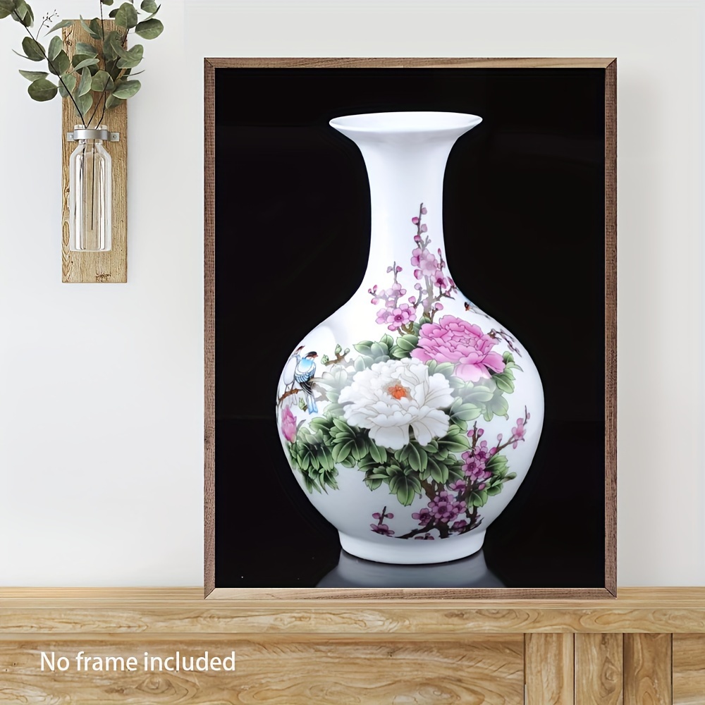 

Vase Art - 12x16" Oil Painting For , Bedroom, Decor