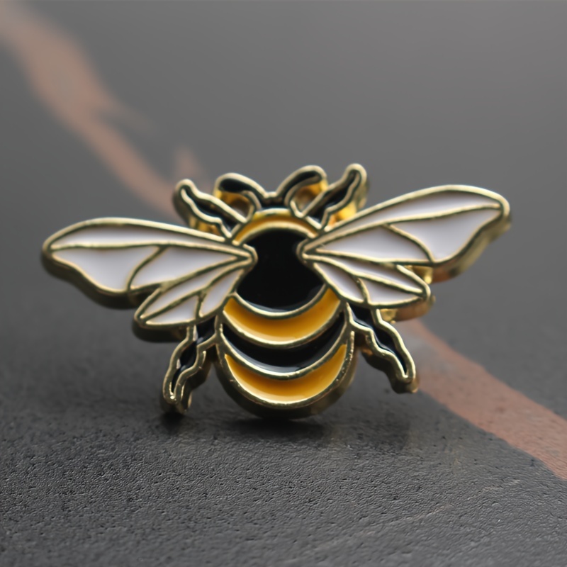 

Bee Brooch Pin - Cute Insect Design, Everyday & Party Wear, Fashion Accessory