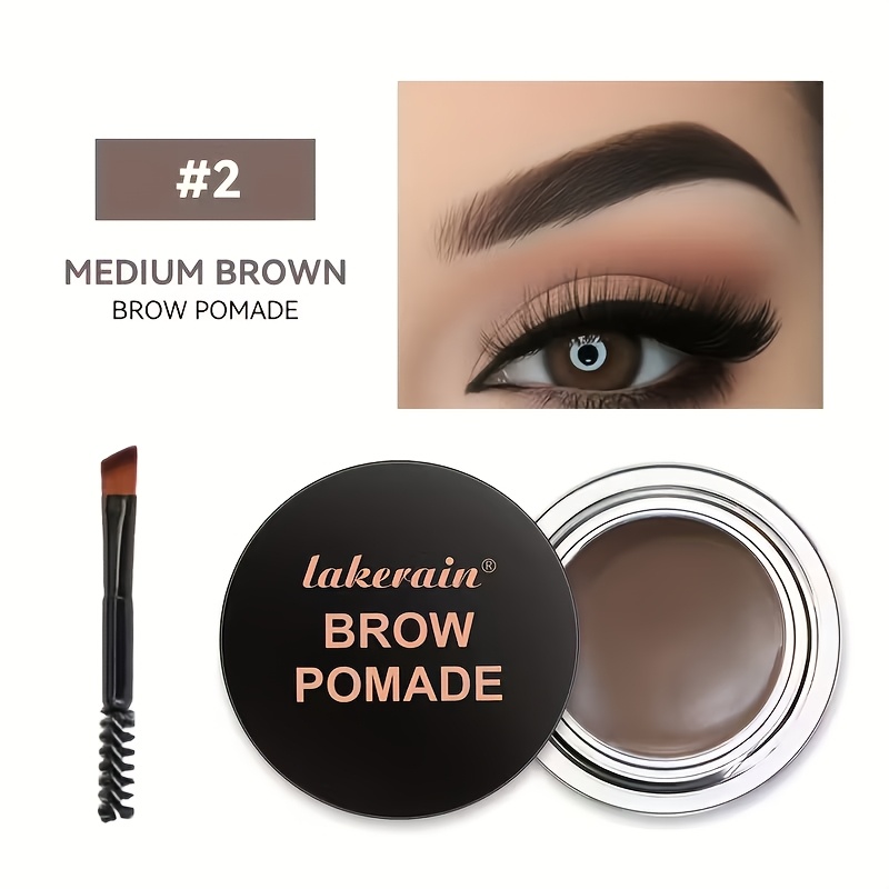 Image of Eyebrow Tint And Double-ended Brush, Thick And Dense Eyebrows, Waterproof And Long-lasting For The , No Smudging, Easy For Beginners To Use, Suitable For All Makeup Looks