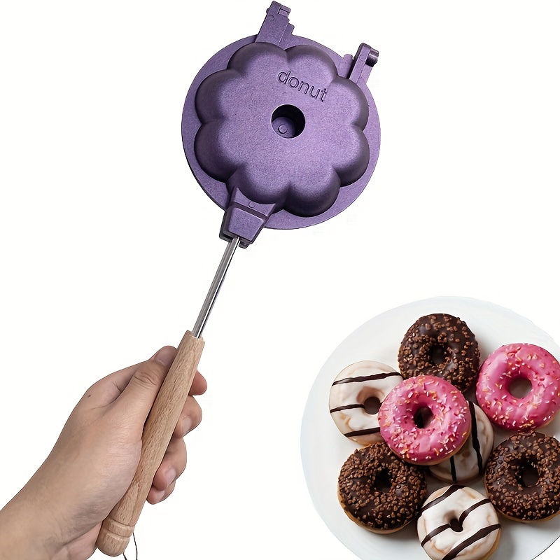 1pc Molde Donut (10.63''x6.69'') Sartén Donut Antiadherente - Temu Chile