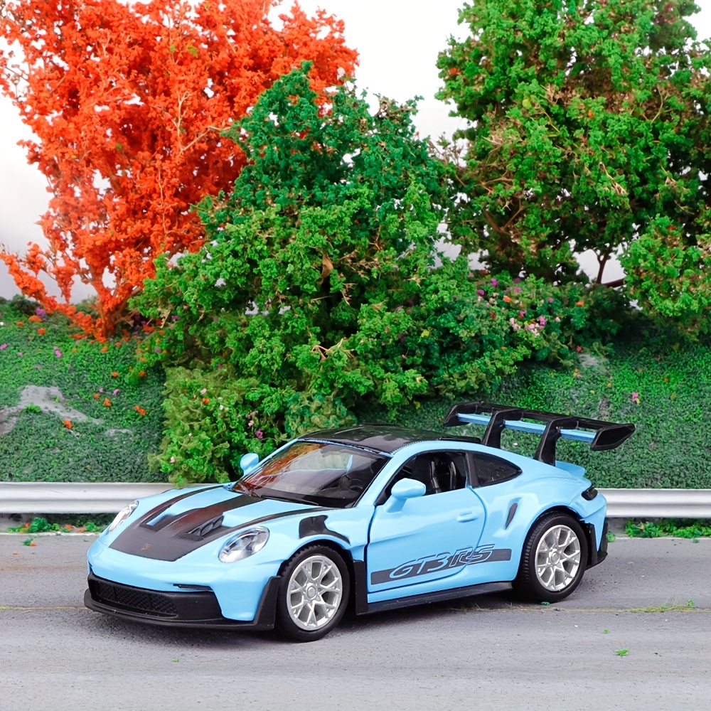 Image of Rmz Simulation 1:36 911 Rs Alloy Car Model, Toy Car Ornament, Rebound Car Model, Boys' Toy, Birthday Gift