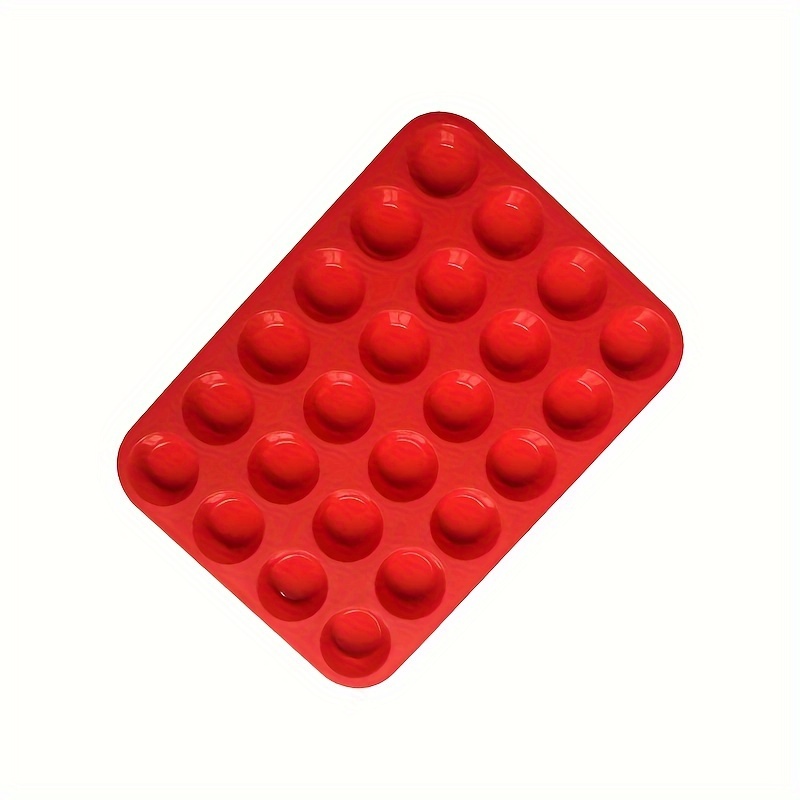 Image of 24-cup Silicone Cupcake Mold Muffin Pan Mini 24-cup Cake Pan, Suitable For Restaurants, Food Trucks, And Bakeries