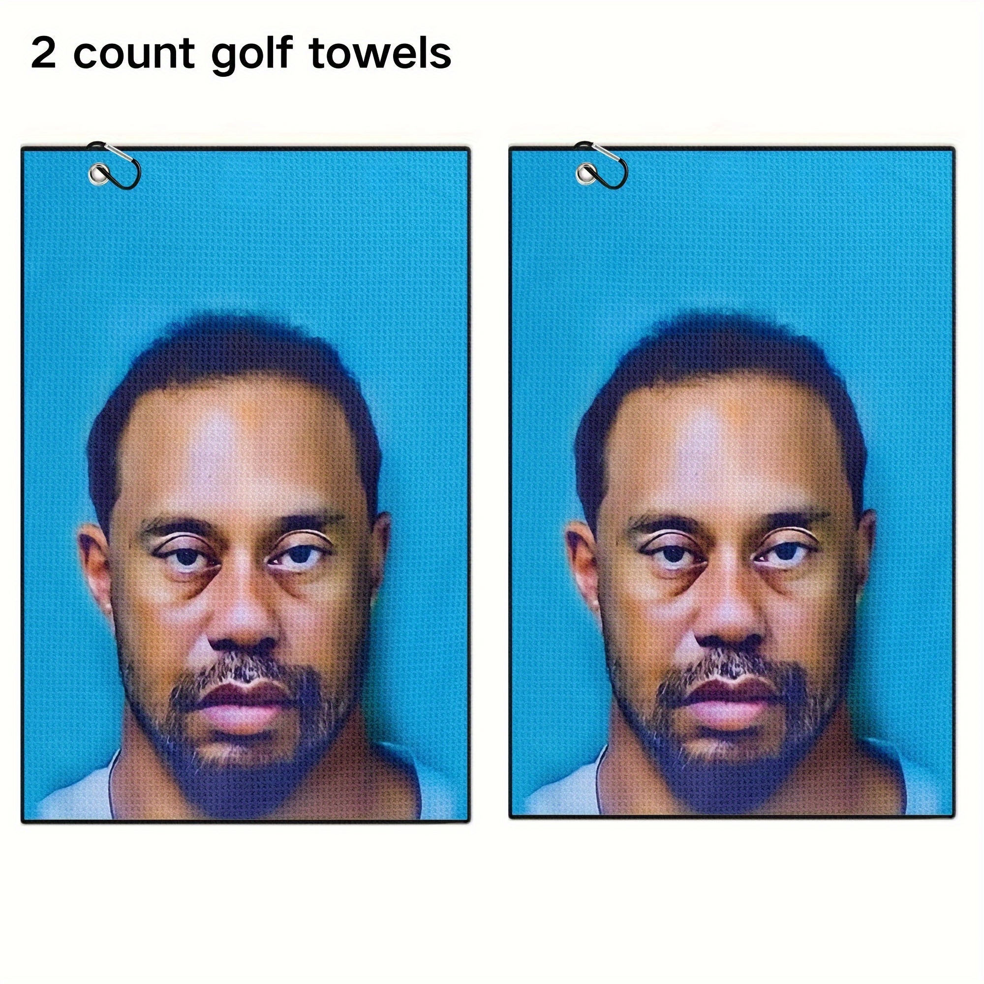 

2- Golf Towels, Polyester & , Absorbency, No , For , Golf Bag , For , , 's Day