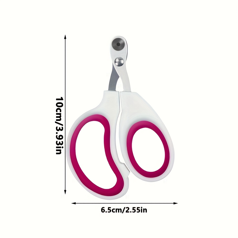 Image of Professional Pet Nail Trimming - Stainless Steel Scissors, Suitable For Cats, Without Battery