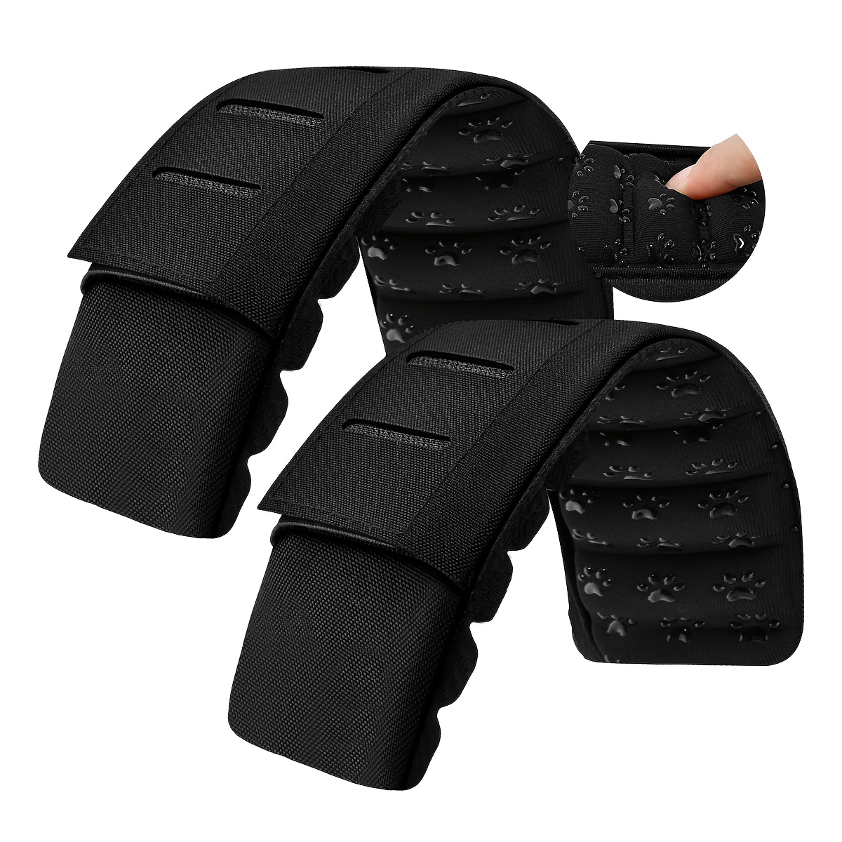 TEMU ZINZ 2P Coussin 3D pour Bandeoulière Tactique de Gilet Porteur, Épais et Respirant, Coussin Doux avec Équipement Tactique pour Hommes