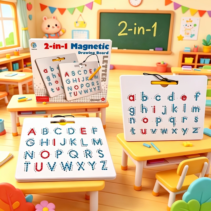 magnetic letter board sold on Temu United States