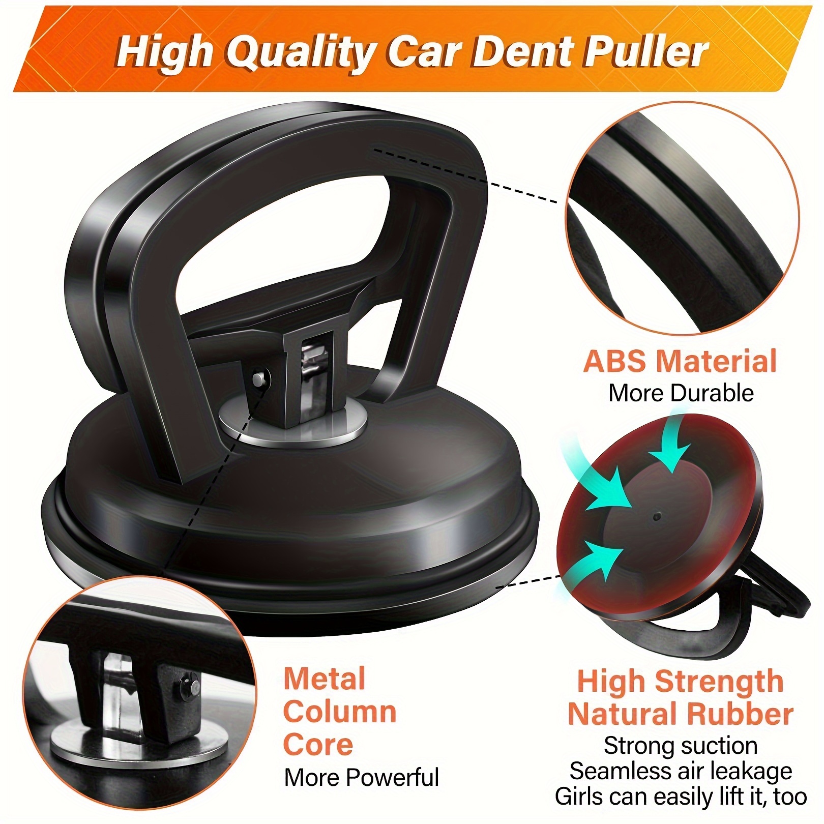 Ventouse Levage Fenêtre Carrelage Ventouse Carrosserie - Kit 2 Ventouses Puissantes Pour Réparation Ventouse Debosselage Carrosserie