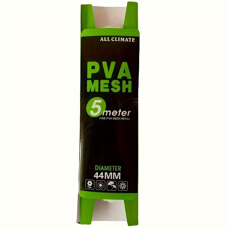 Image of Soluble Pva Mesh Refill Carp Fishing Feeder Lures Refill Rig Hook Bait Wrap Bags 25/37/44mm Pva Bag Fishing Accessories
