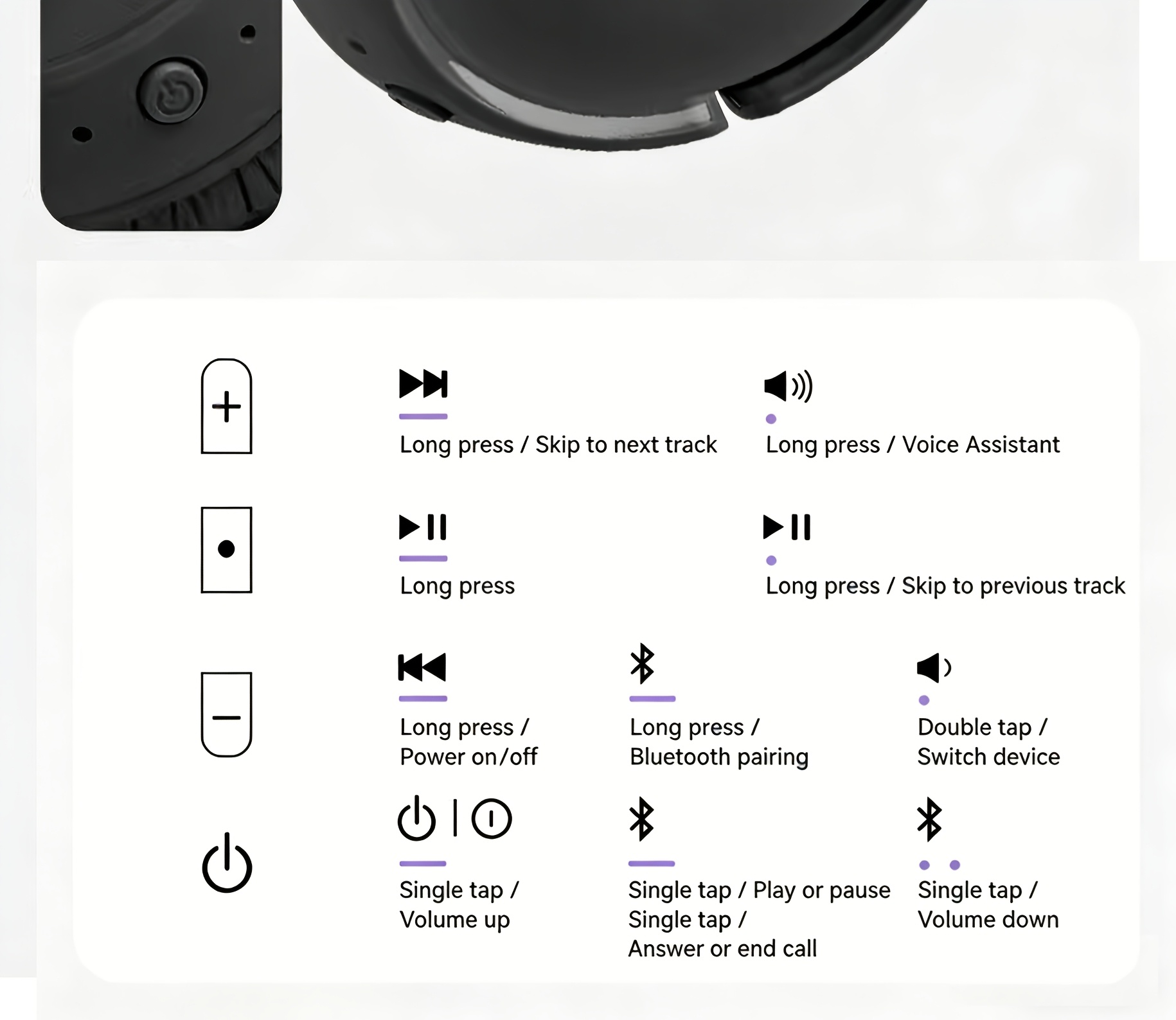 JBL Tune 520 BT, On-Ear Wireless Headphones, Pure Bass, 33Mm Dynamic Driver, Restoring Music Details, Call Noise Reduction, JBL APP, Multi-Scene, Suitable for Pop/Rock And Other Genres