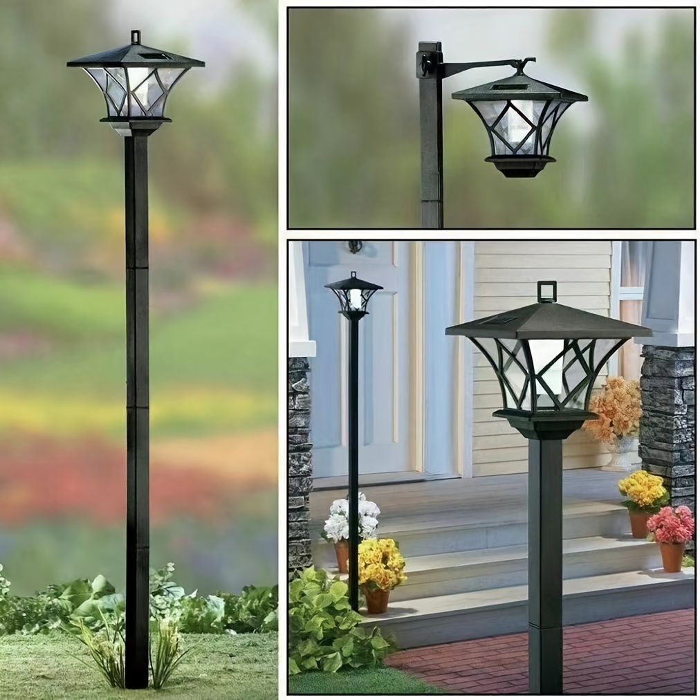 

1pc Solar Garden Light, Waterproof, 1.5 Meter Dual-purpose Hanging Lawn Light, Led Outdoor Lighting Decorative Landscape Light, Atmosphere Light, Used For Courtyard Garden Villa Paths