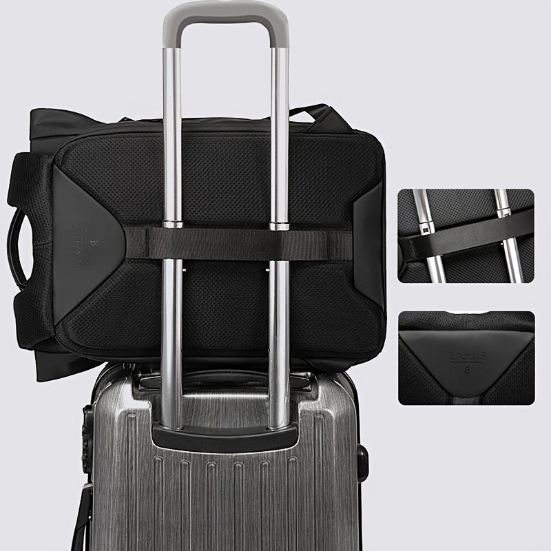 New Large Capacity Backpack for Casual Travel, Stylish Men'S Double Shoulder Bag, Laptop Backpack for University Students, Business Backpack, Trendy Design