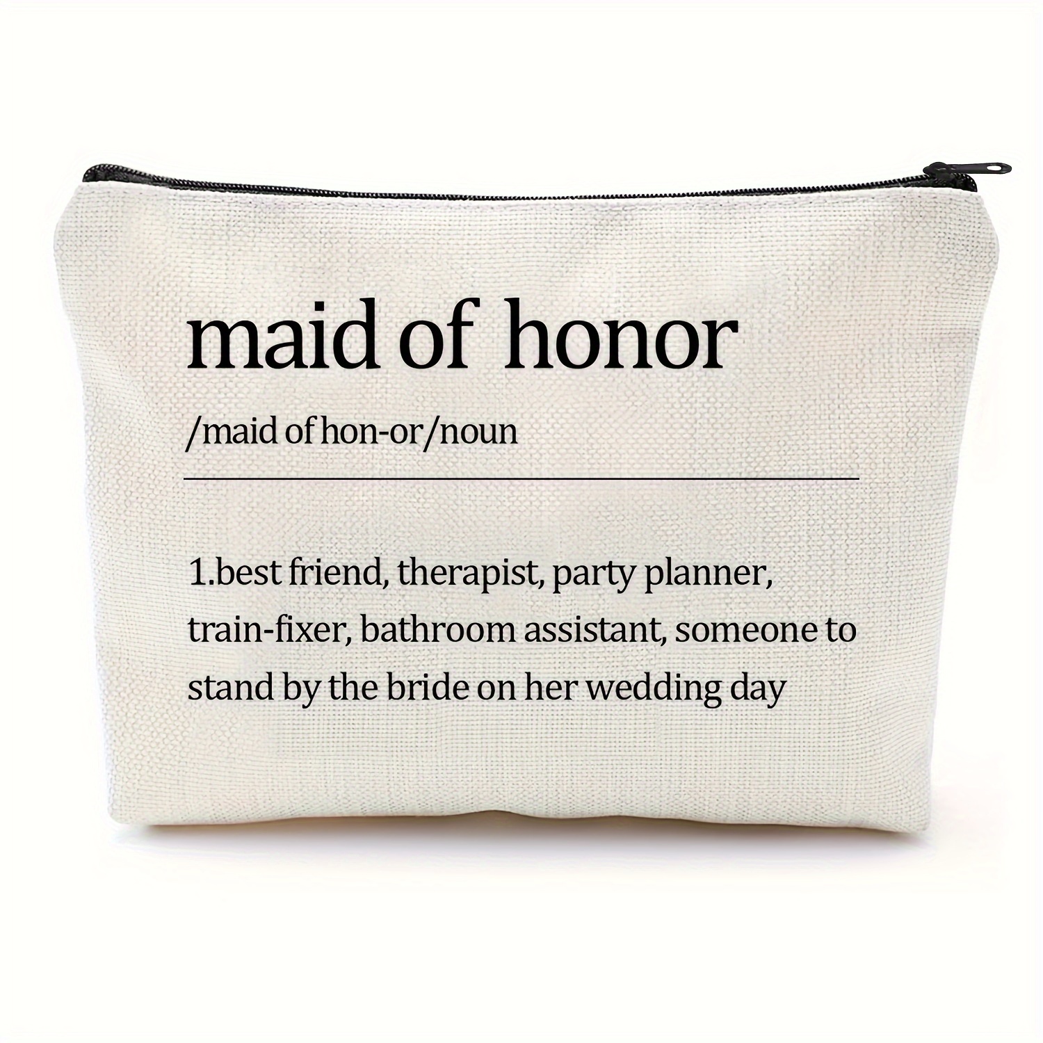 

1pc Wedding Bag, Maid Of Gift-a Woman Who Is Like A Sister