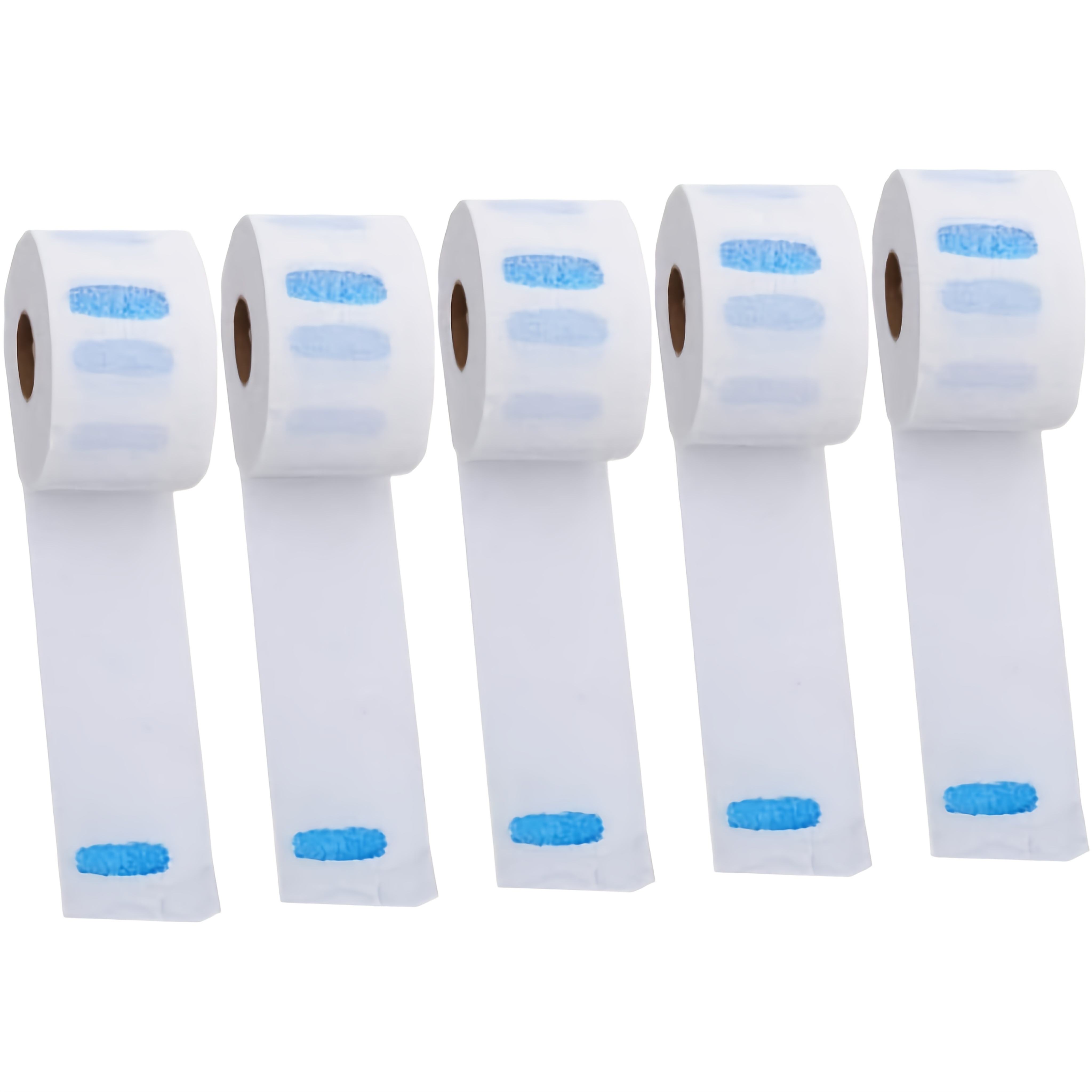 E-shop WANMEI 5 Rollen Professionelles Friseur Nackenpapier, Verstellbares Haarschneide-Nackenband, Verhindert Haarspritzer, Einweg Salon Nackenschutz