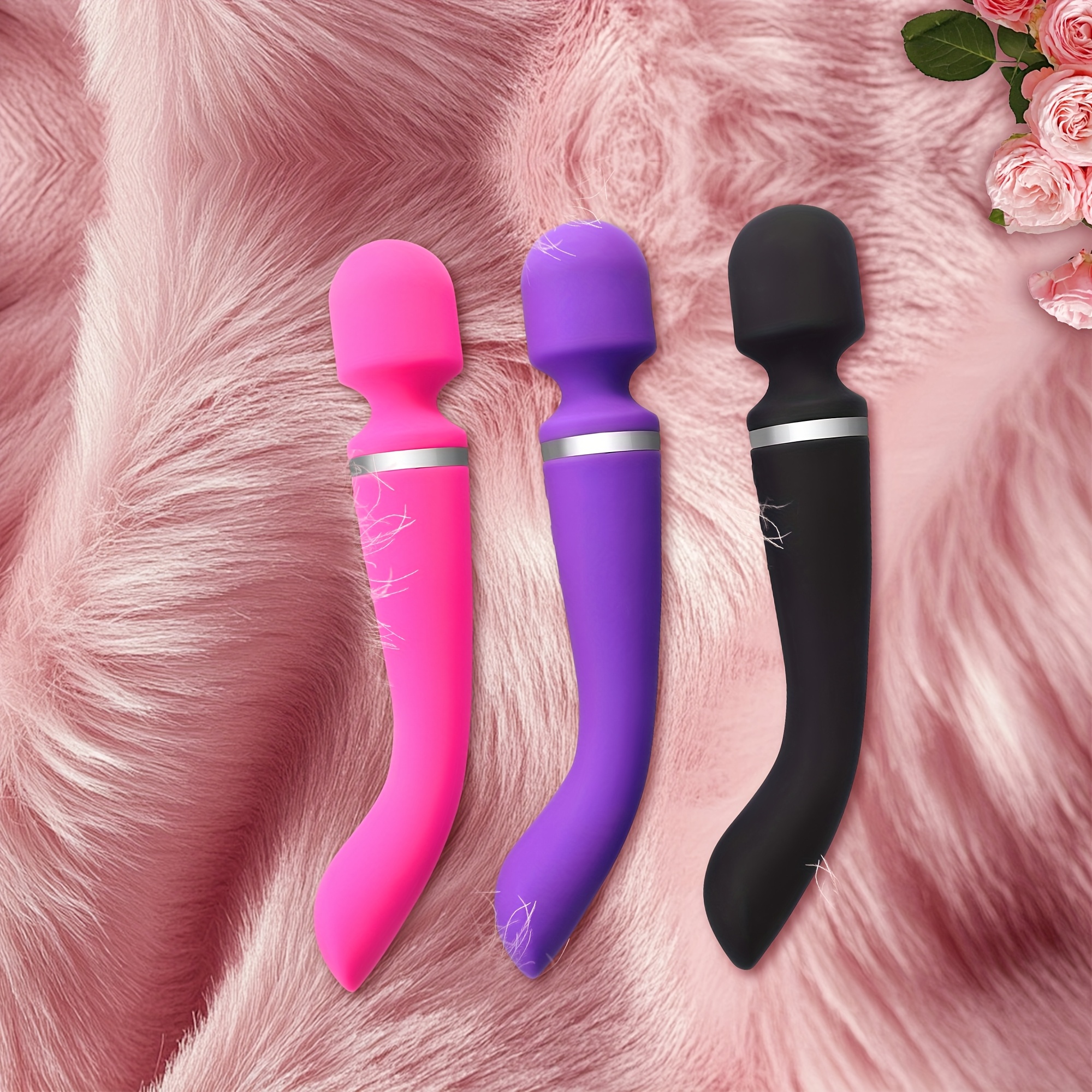 2-in-1   - dual-  wand  , 10   g-punkt massager, wiederaufladbare lithium-batterie, klitorisstimulator sexspielzeug für frauen,   erwachsenenspielzeug Produktdetails 0